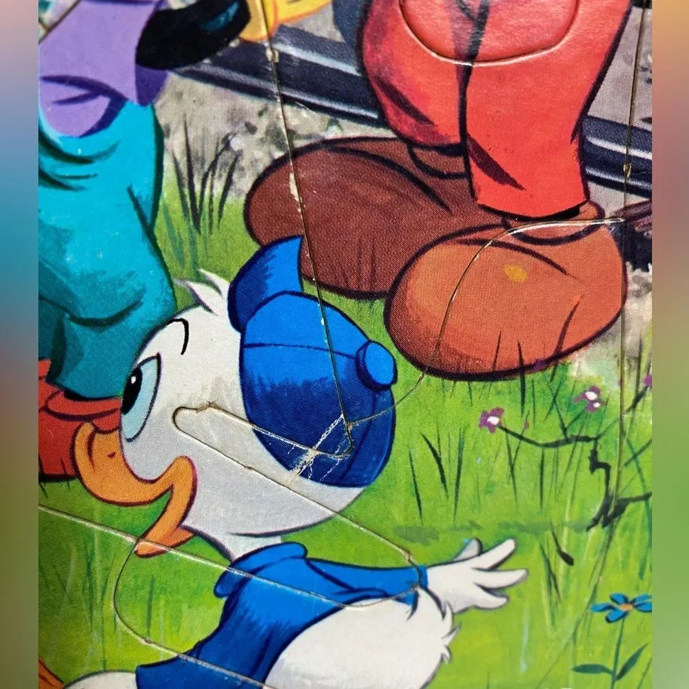 2 Vintage Puzzles, Dudley Do-Right, & Disney Mickey Mouse and Friends